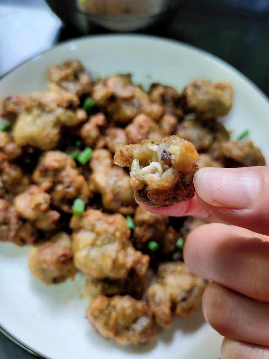炸海蛎煎丸子（生蚝）泉州惠安小吃