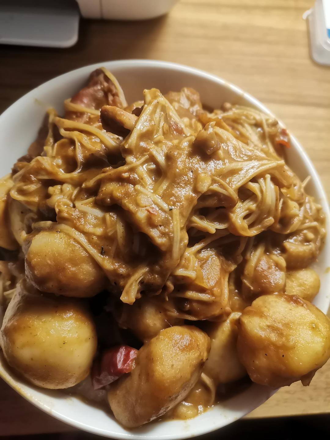 跟妈妈偷学的芋儿鸡，老公说可以去开店了