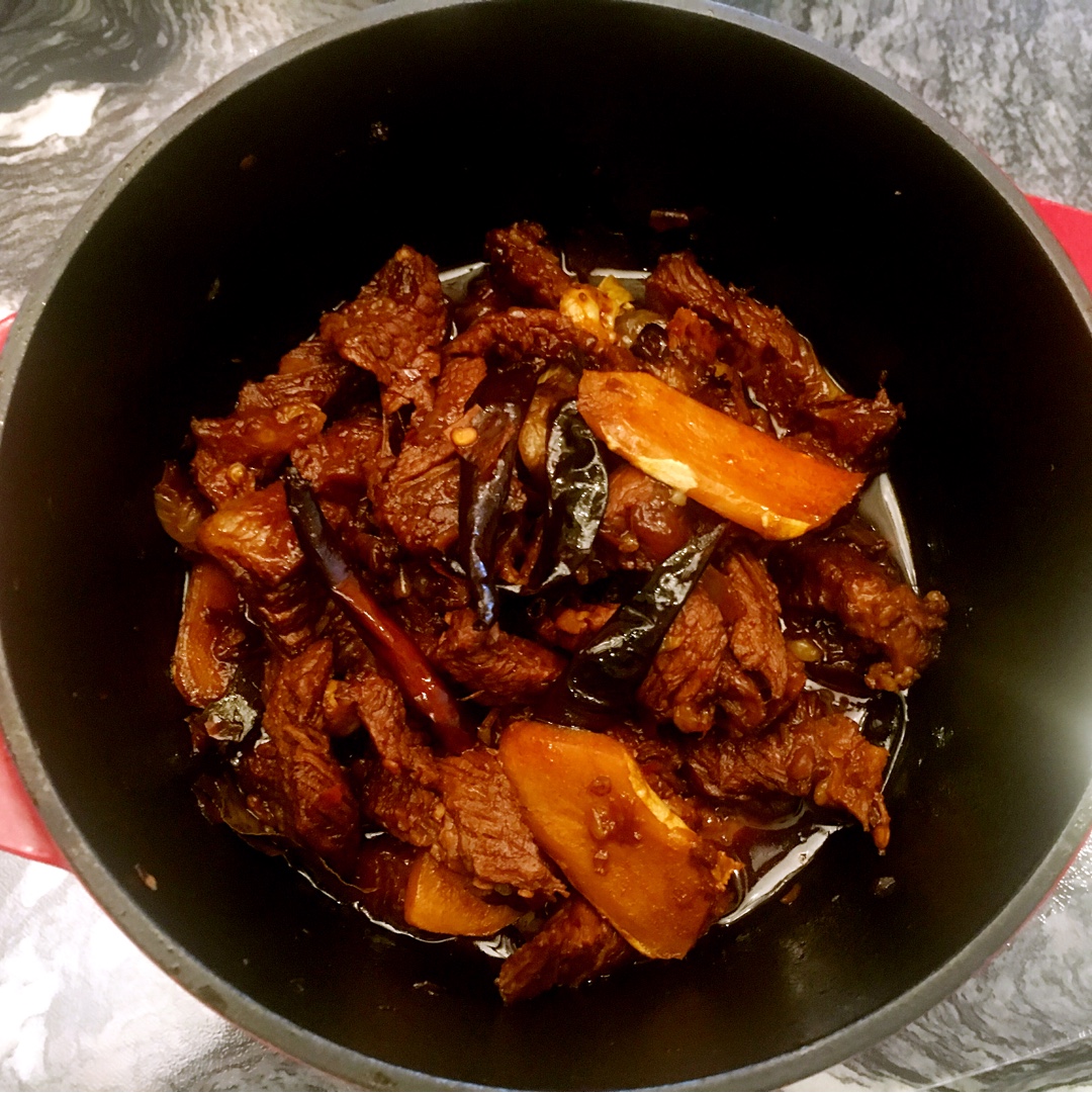 老丁的私房菜-红烧牛肉