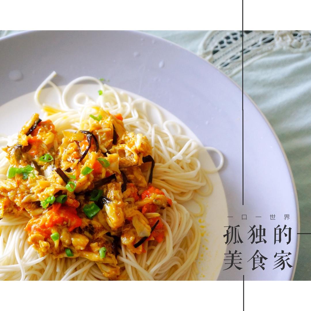 炒蟹粉