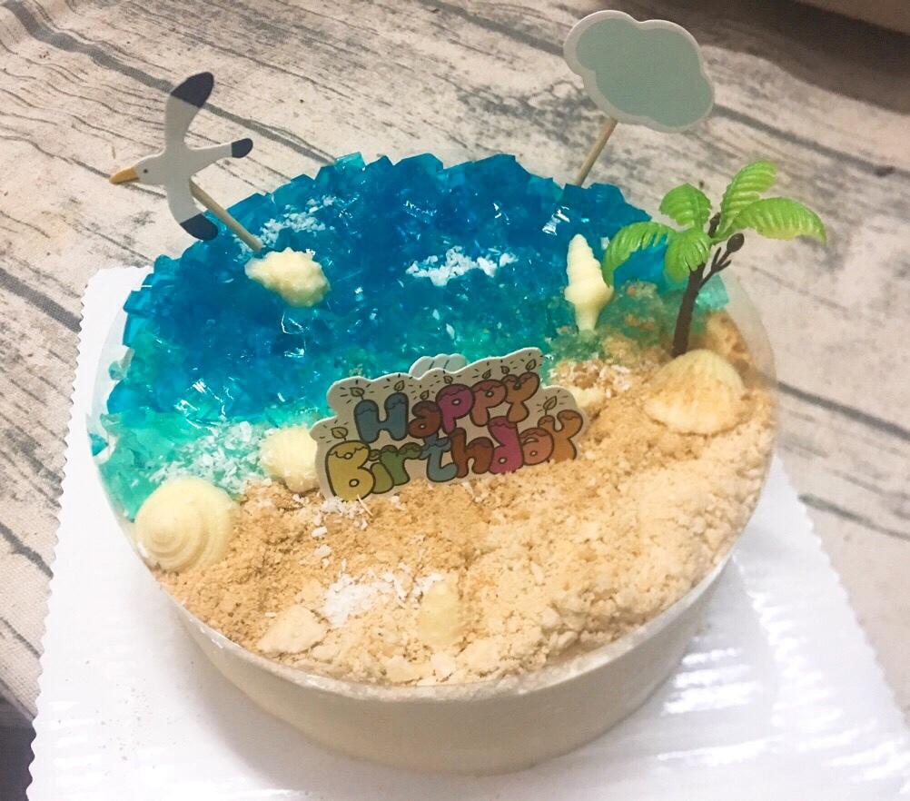 海洋酸奶慕斯蛋糕