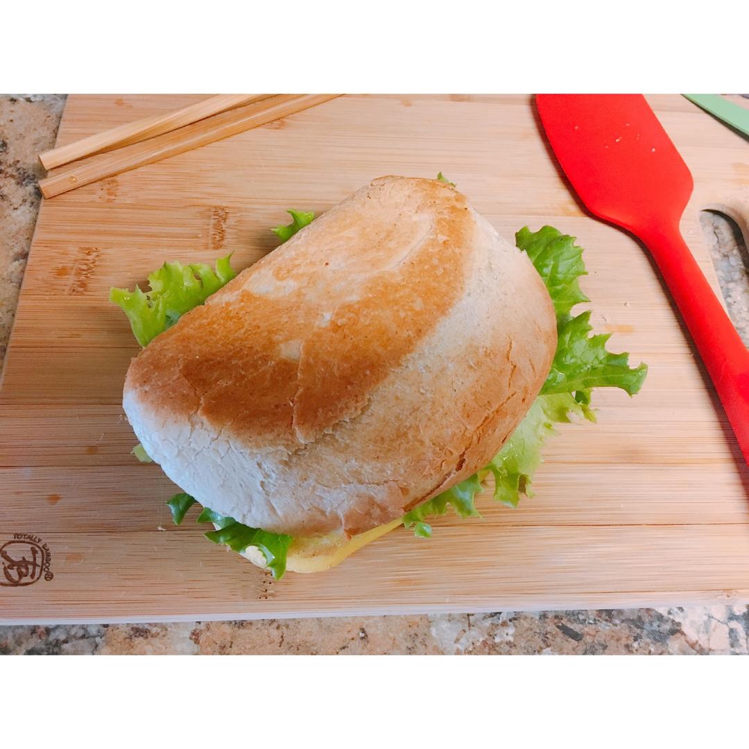 一片面包的三明治