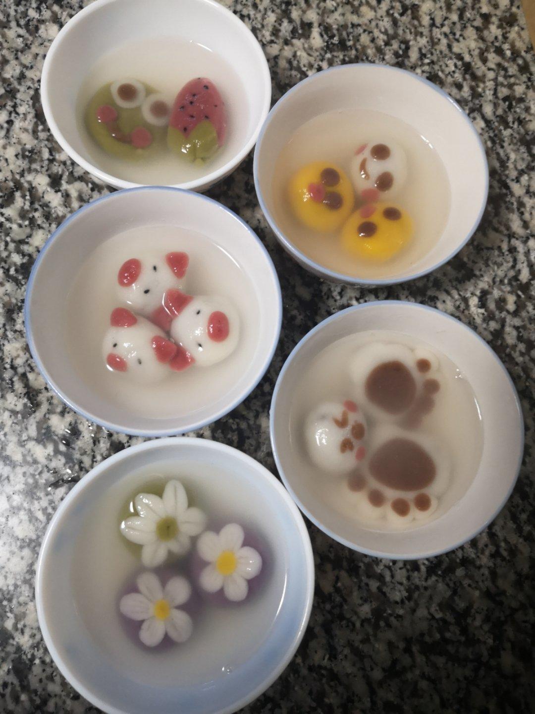 可爱萌——花样汤圆（8款）