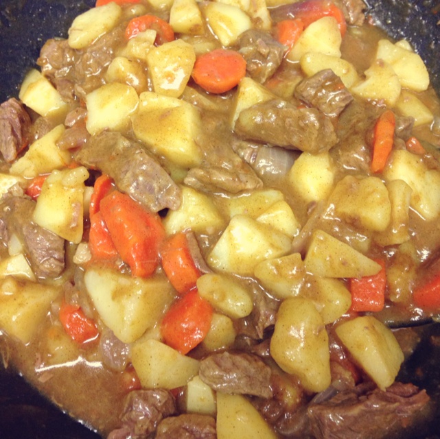 咖喱土豆牛肉