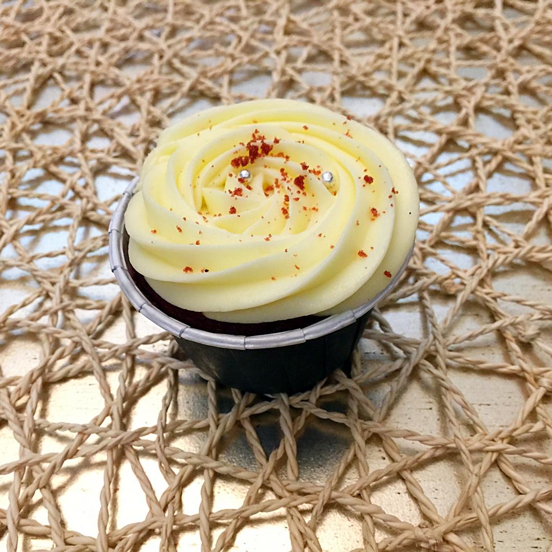 传统红丝绒杯子蛋糕（极软无泡打粉）Red velvet cupcake