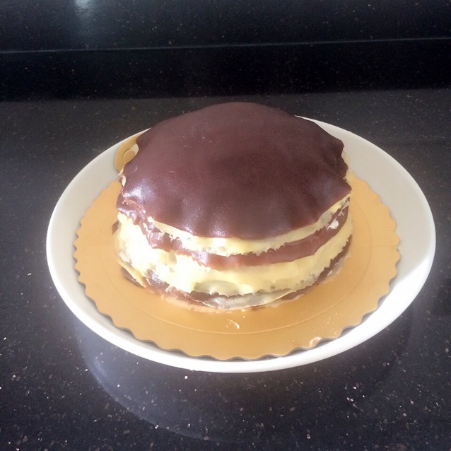 巧克力千层可丽饼