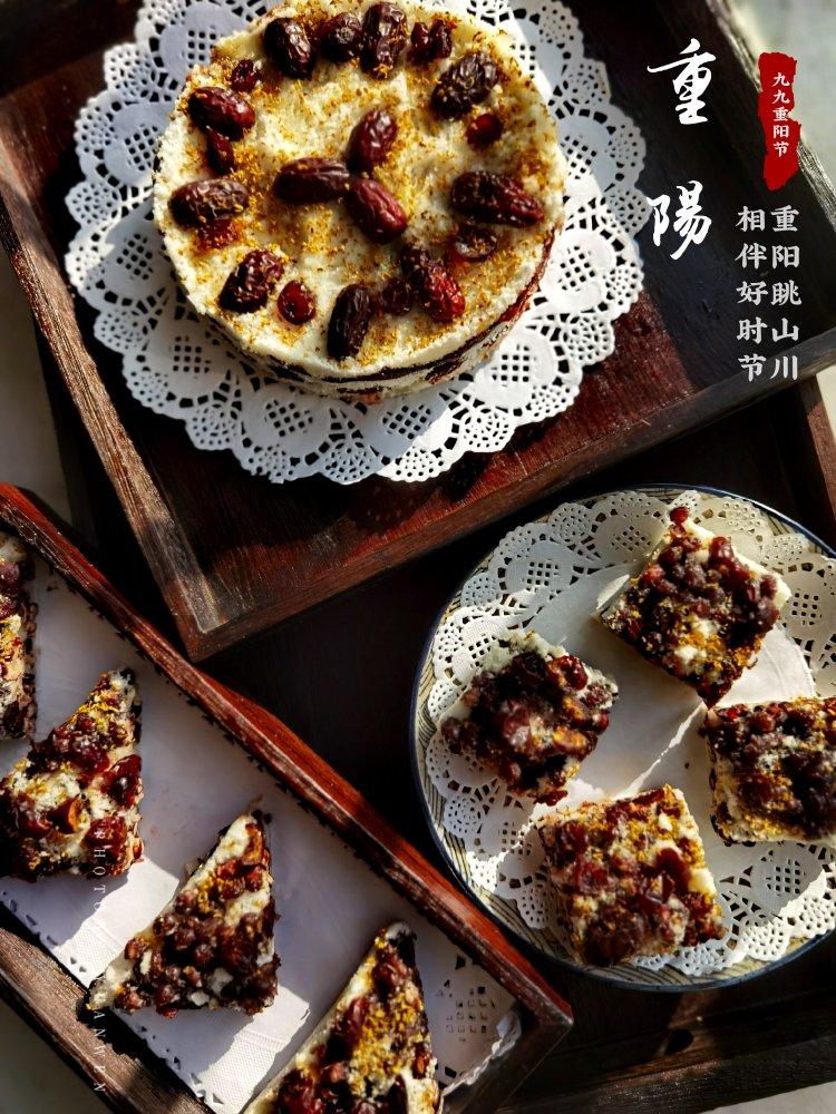 重阳糕（豆沙米糕）