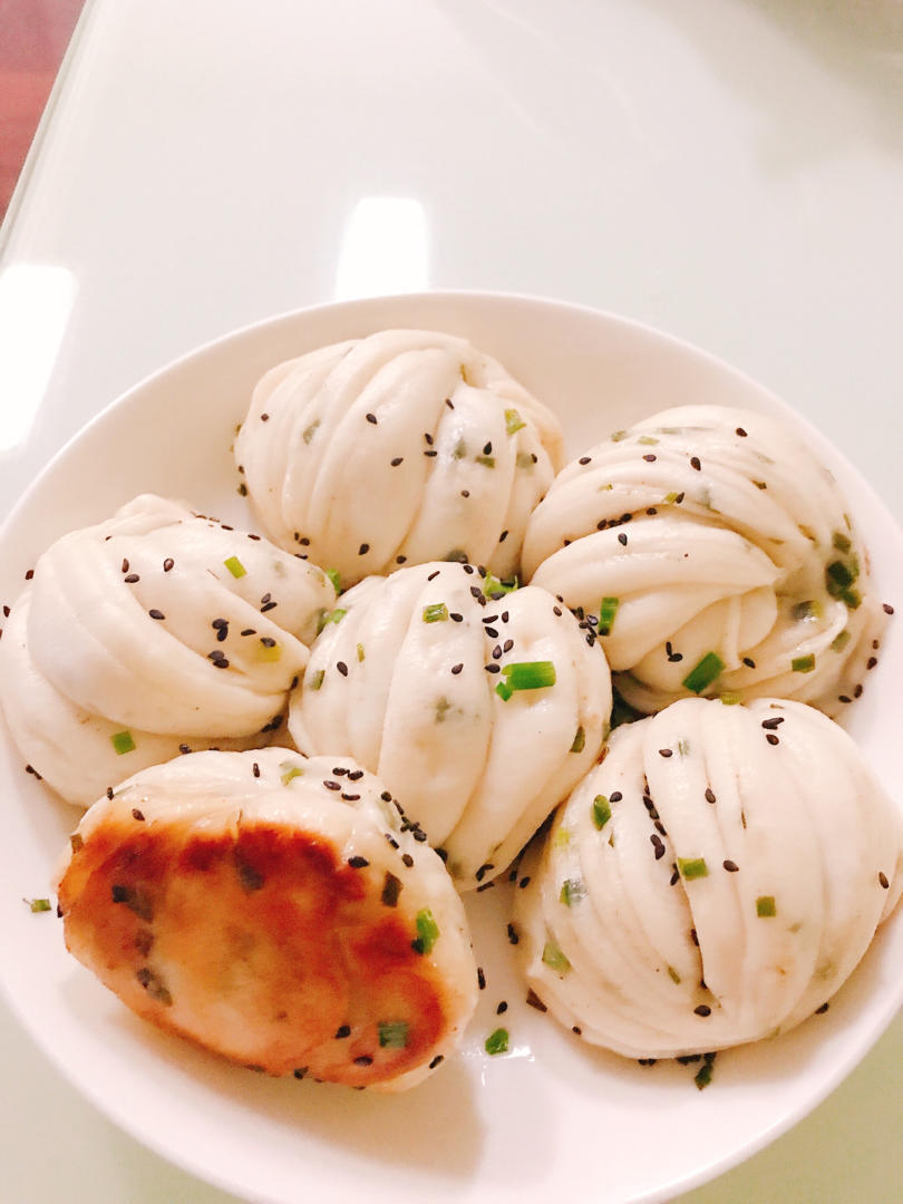 椒盐葱花卷（压面机版）