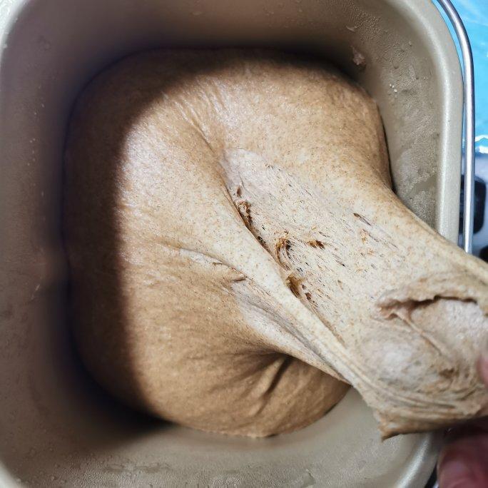 全麦核桃包～软欧包