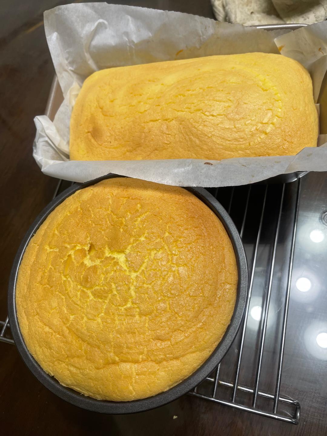 低糖版八寸戚风蛋糕的做法