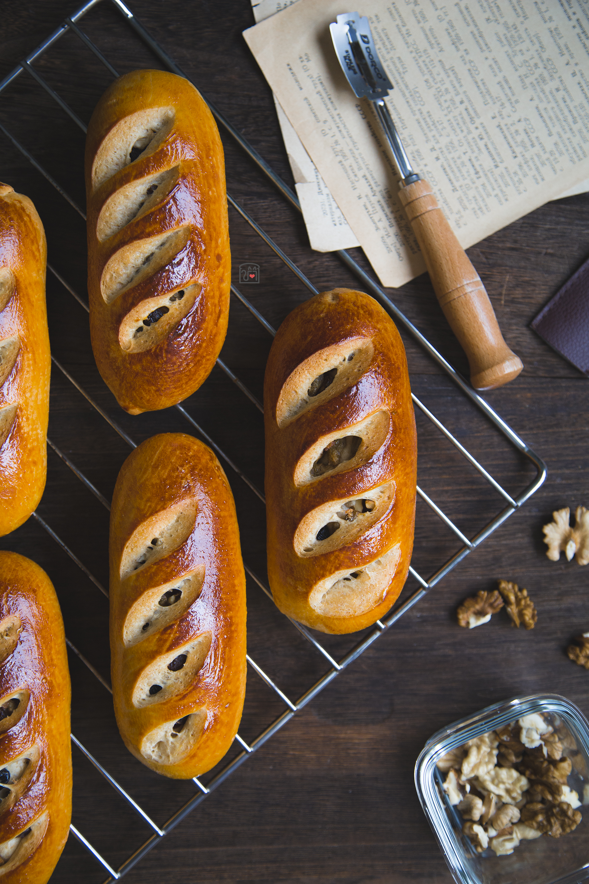 迷你列巴🥖一次发酵小面包的做法