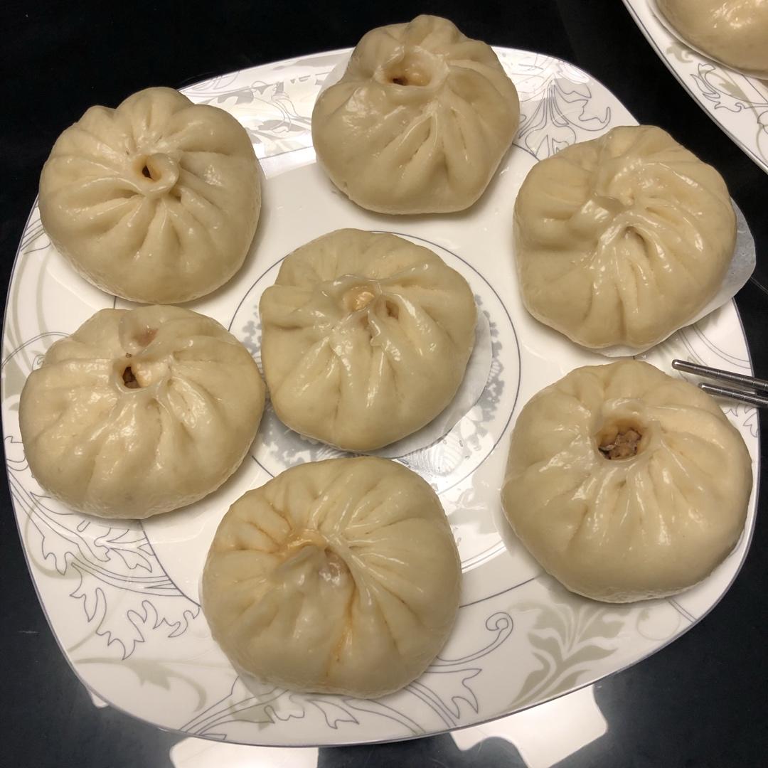 家庭手工肉馅大包子