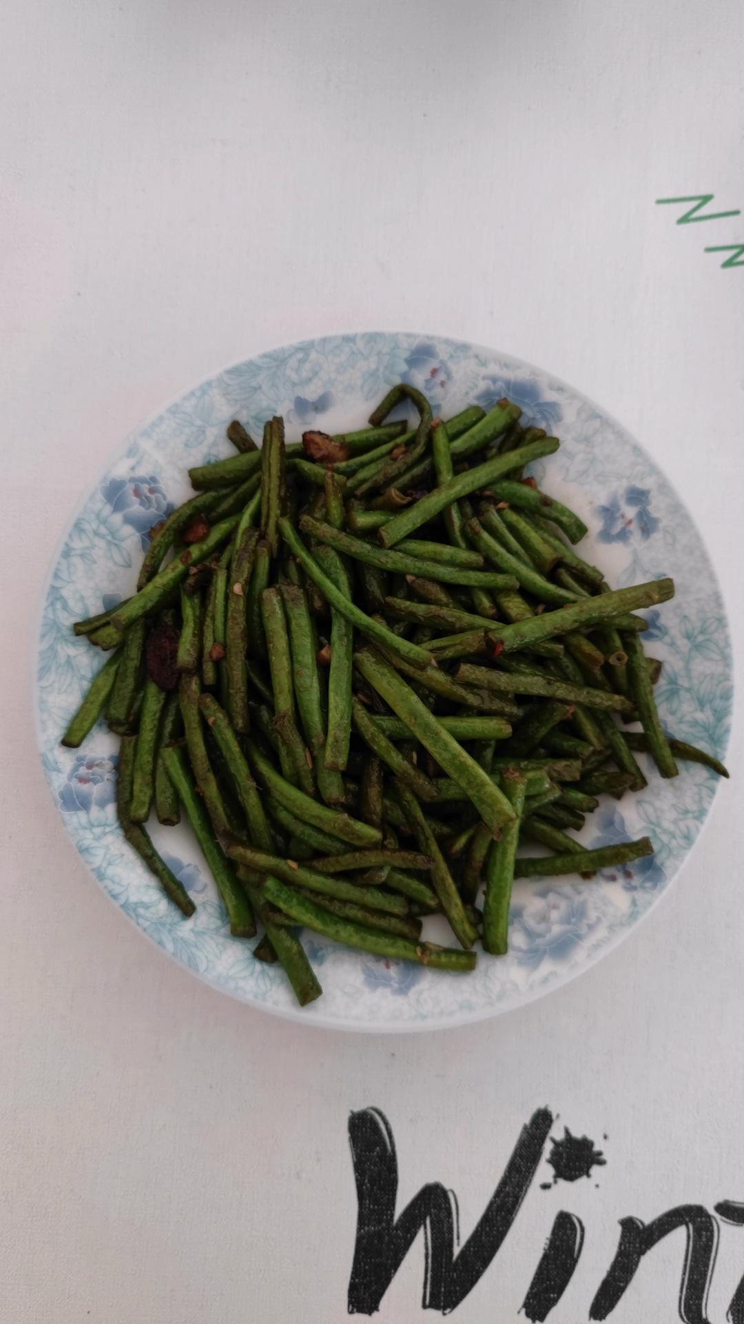 清炒爆炒豇豆