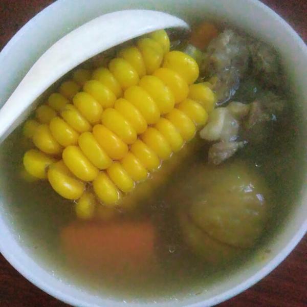 板栗玉米骨头汤