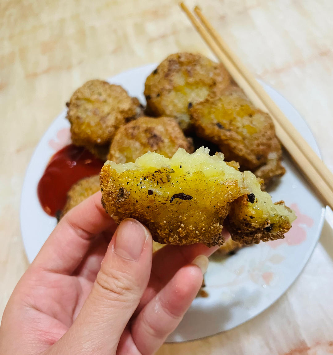土豆的神仙吃法‼️巨简单 ｜ 炸薯饼