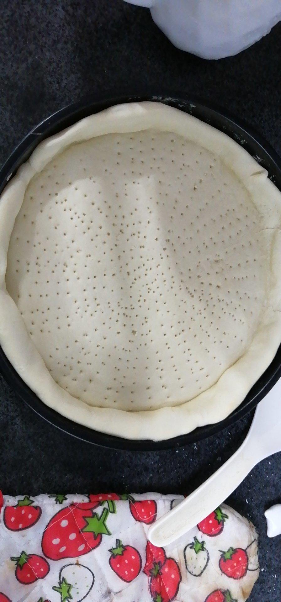 八寸披萨饼皮（四个）制作