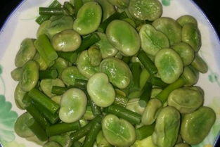 蒜薹炒青蚕豆
