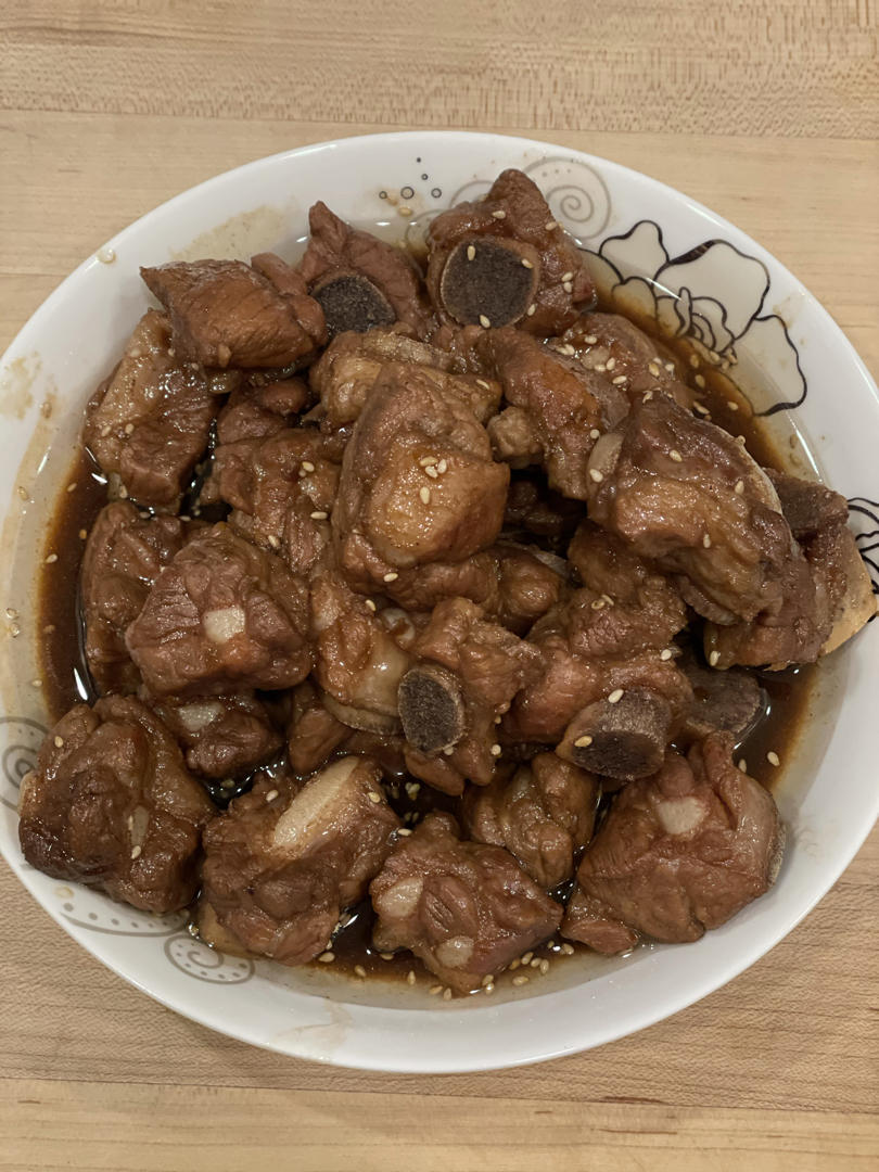 糖醋排骨/糖醋小排（不放油）（12345口诀做出正宗上海本帮）