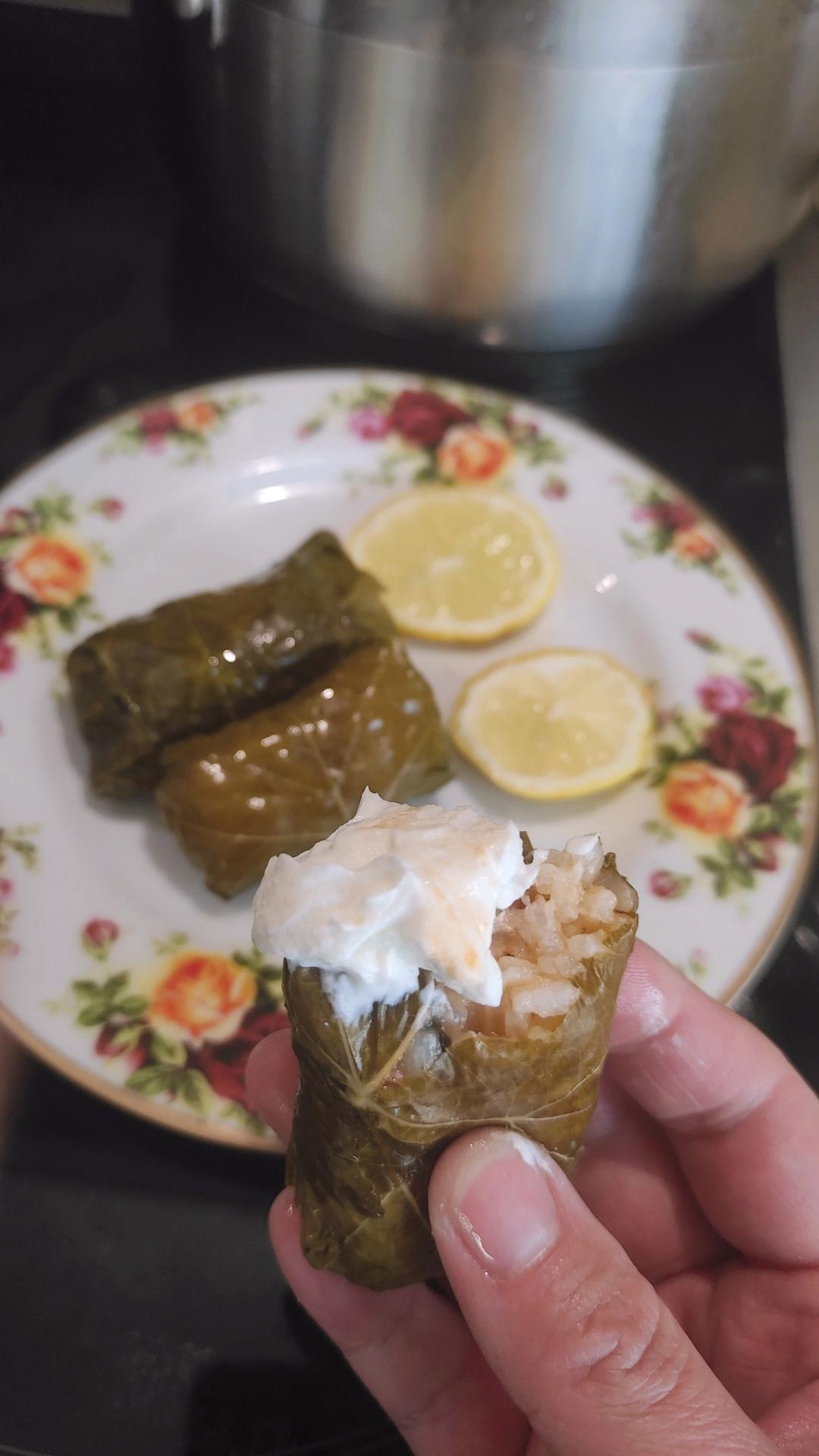 希腊版葡萄叶子包饭