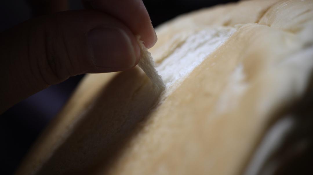 纯奶手撕吐司的做法 步骤1