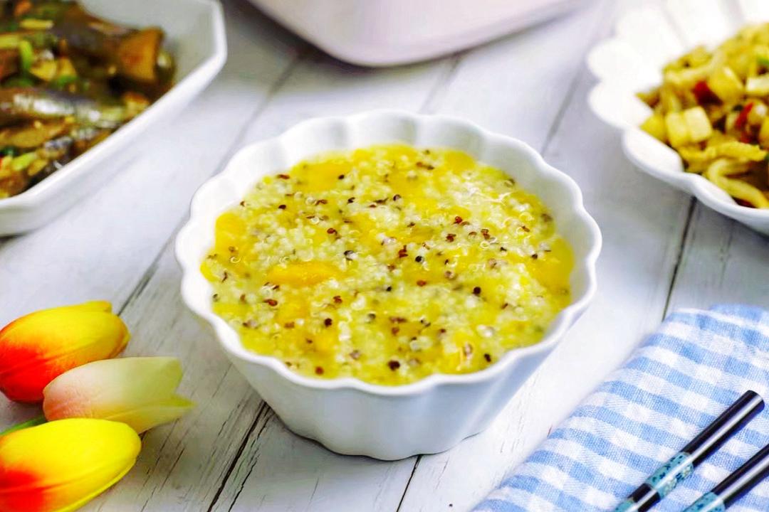 藜麦南瓜小米粥的做法