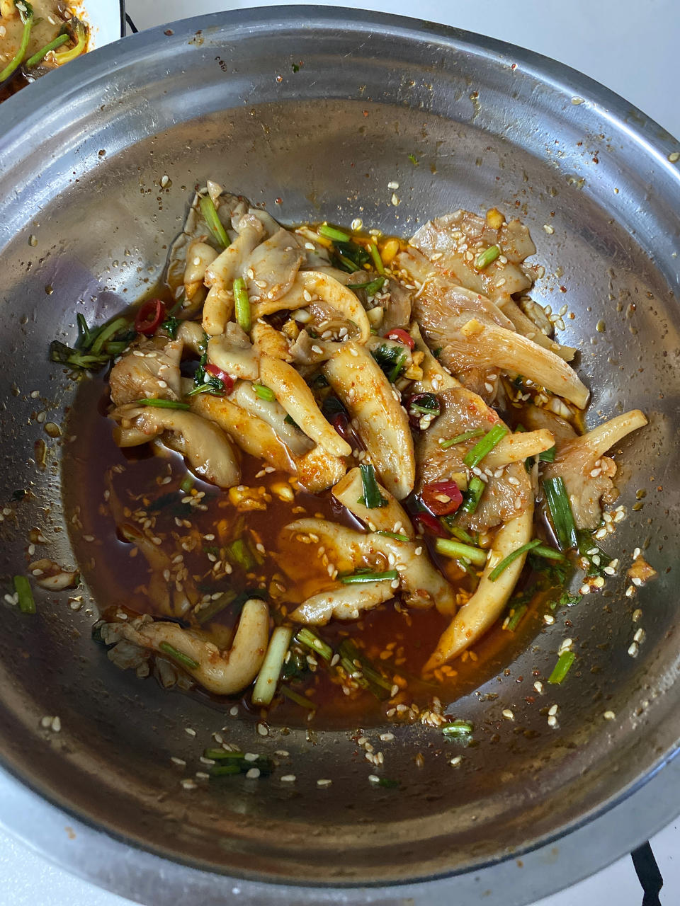 比肉还好吃的【手撕凉拌杏鲍菇】，上桌扫光光
