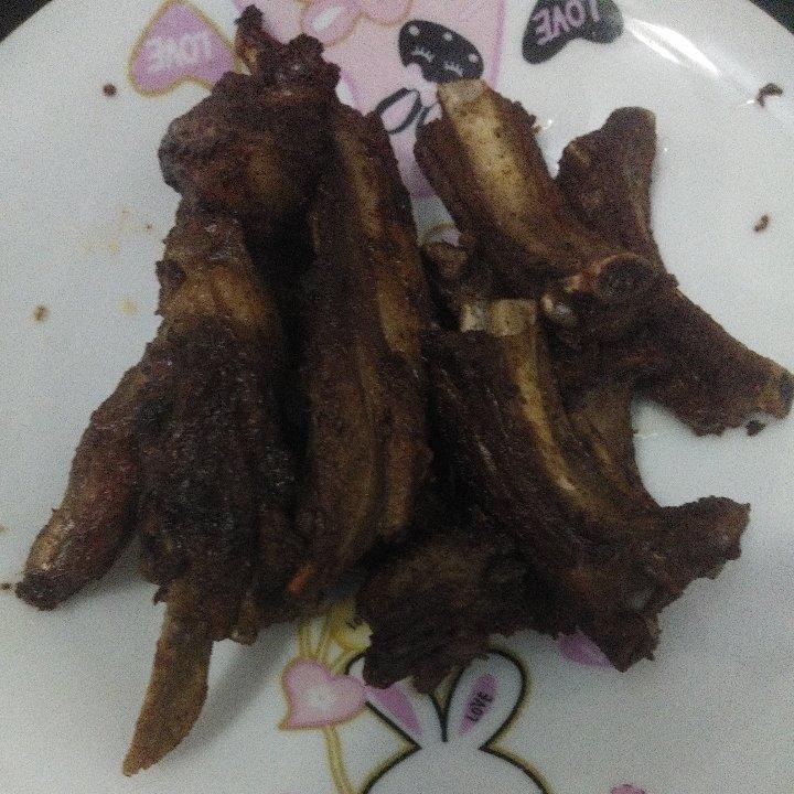 烤羊排骨（不膻很香脆）