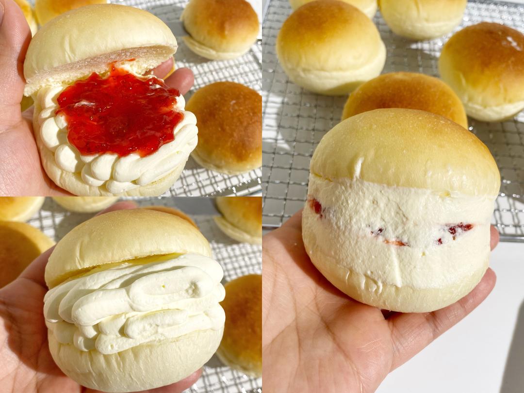 纯奶手撕吐司的做法 步骤1