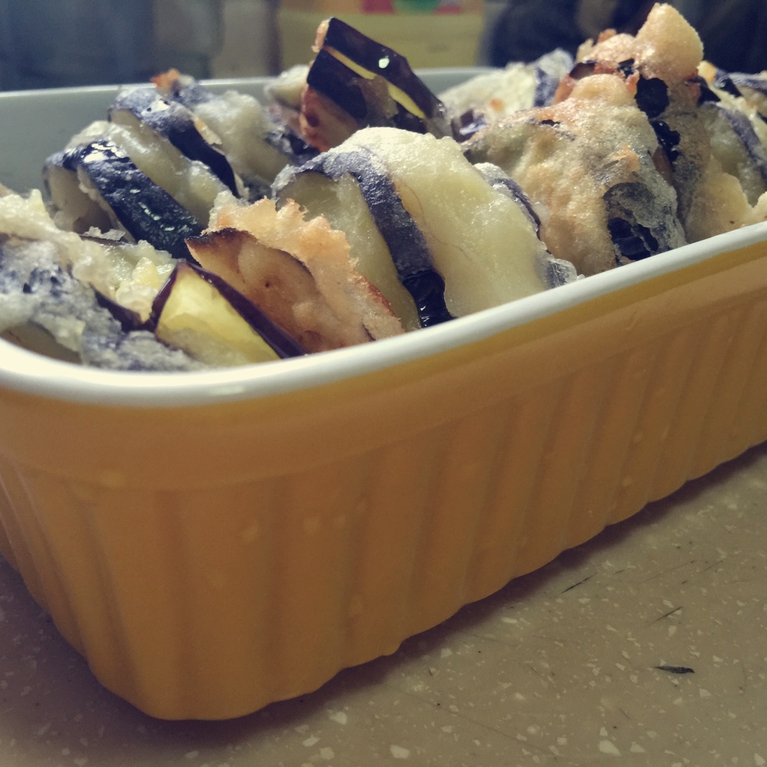 香煎土豆泥茄盒