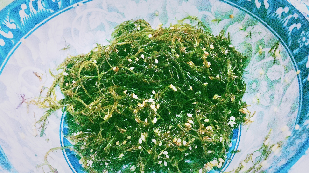 凉拌日式海草
