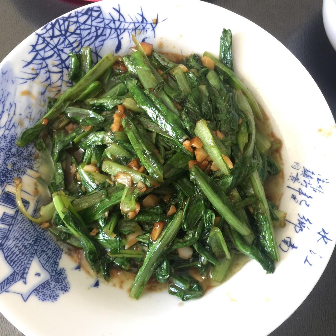 蒜蓉油麦菜（蚝油）