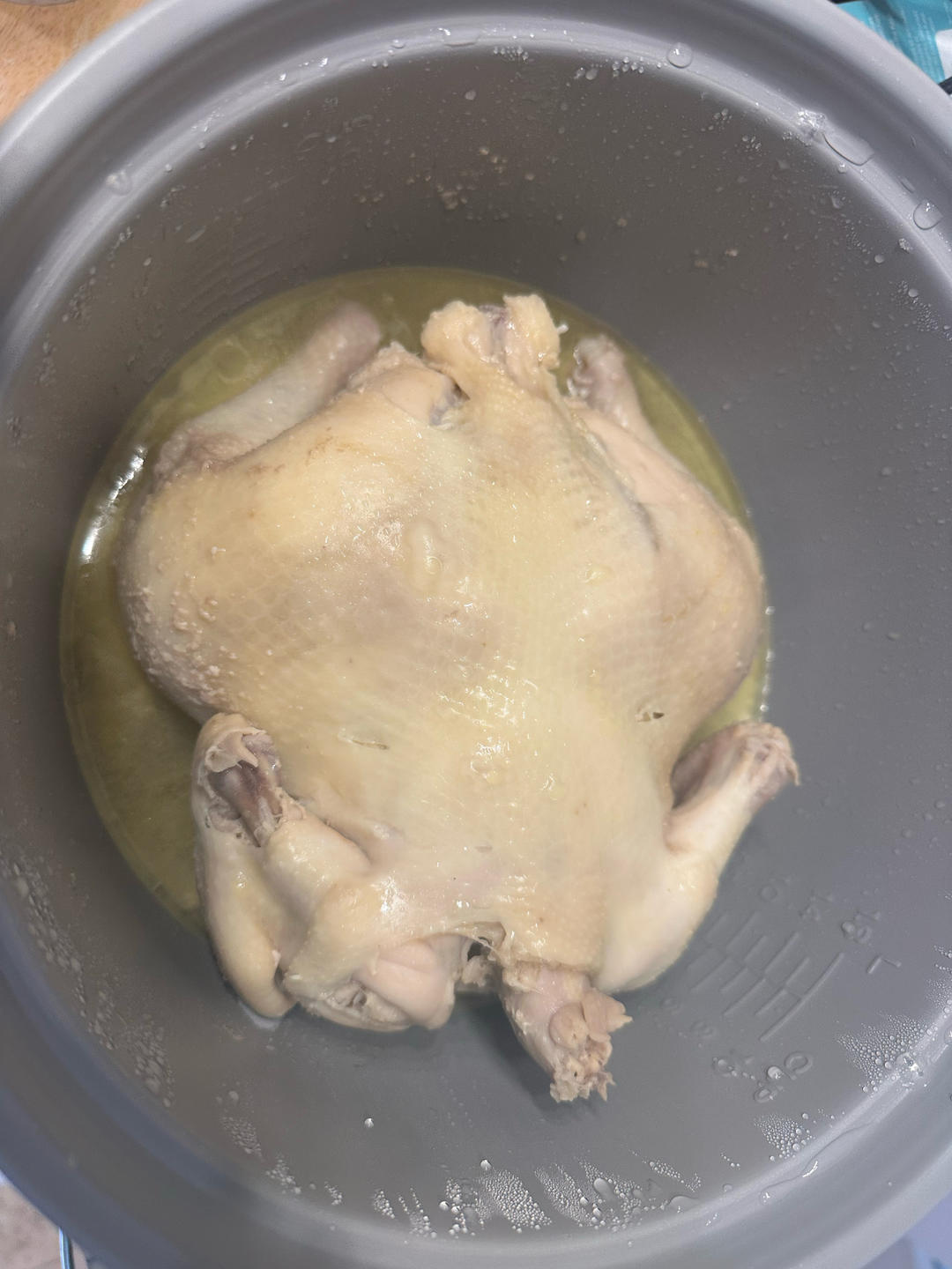 电饭煲版盐焗鸡