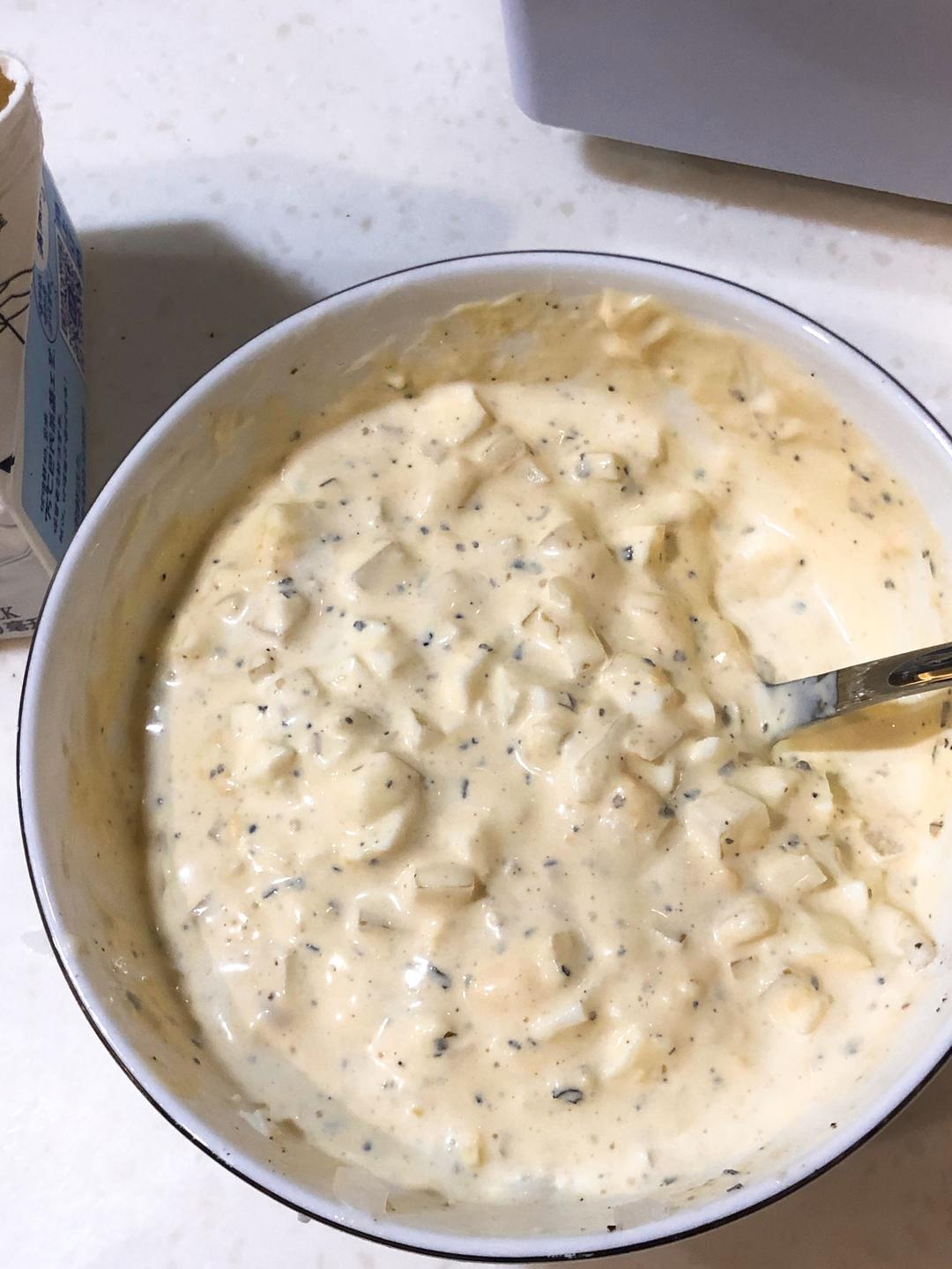 纯奶手撕吐司的做法 步骤1