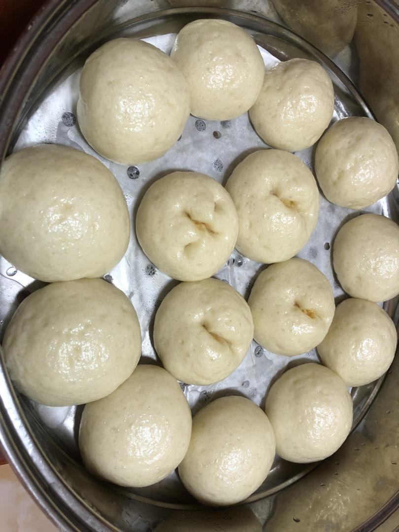 奶黄包（自制奶黄馅）