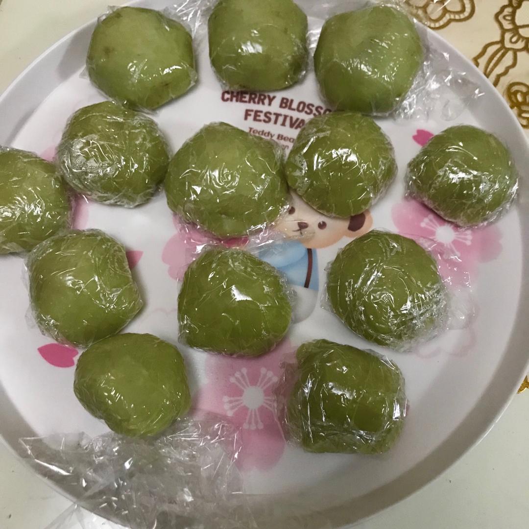网红蛋黄肉松青团/经典红豆青团 踏青必备