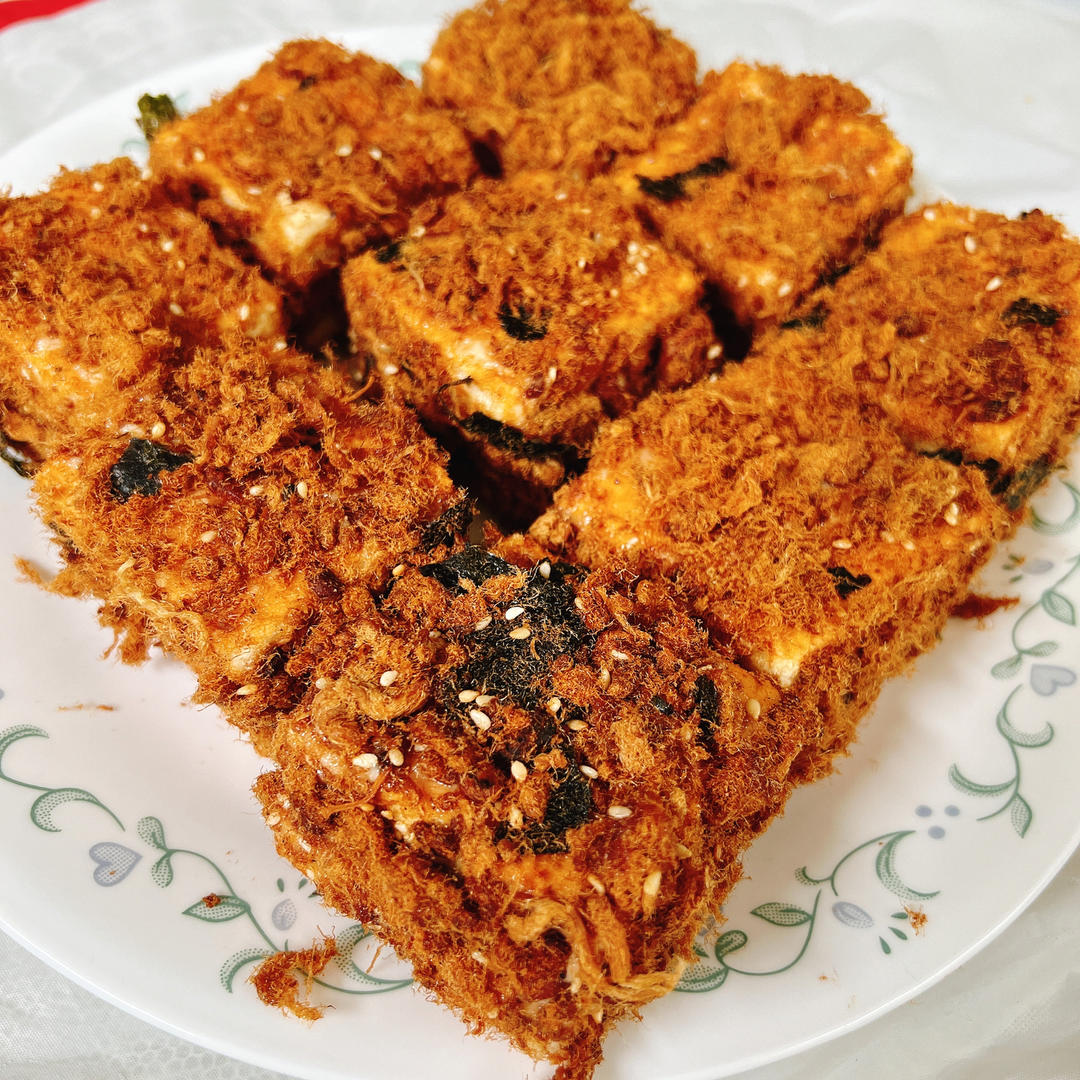 朋友都说比鲍师傅好吃的海苔肉松小贝