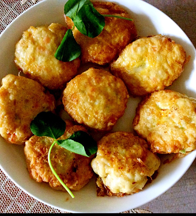 韩国料理——豆腐饼(동그랑땡)