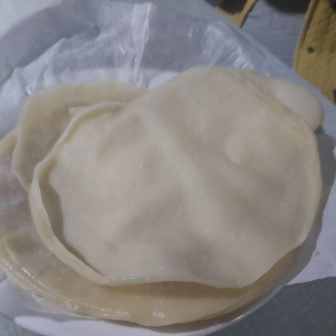 【桥桥妈】春饼皮/春卷皮/烤鸭饼 薄如蝉翼 丝般柔滑 懒人做法