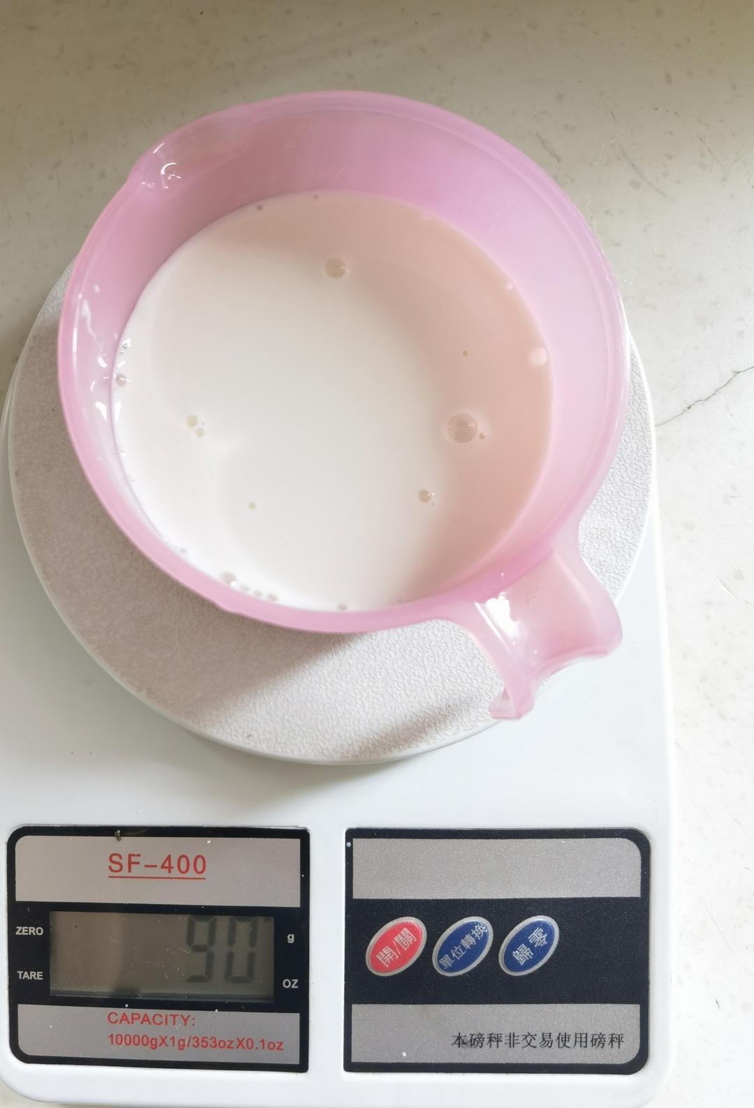 纯奶手撕吐司的做法 步骤1