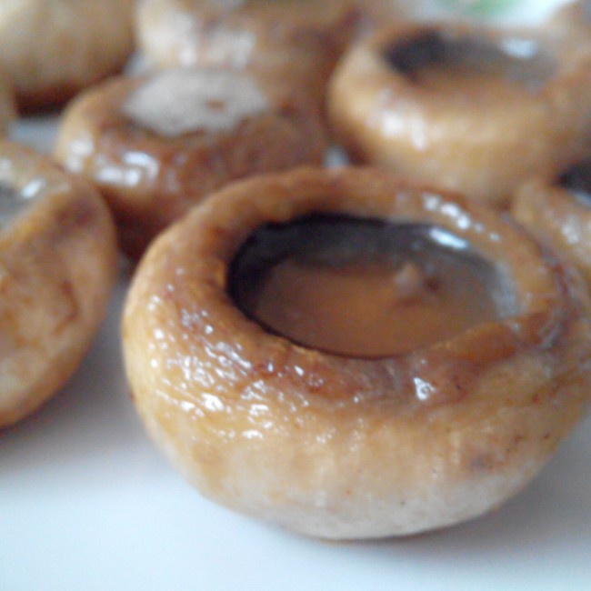 保留最原始鲜味儿的煎口蘑