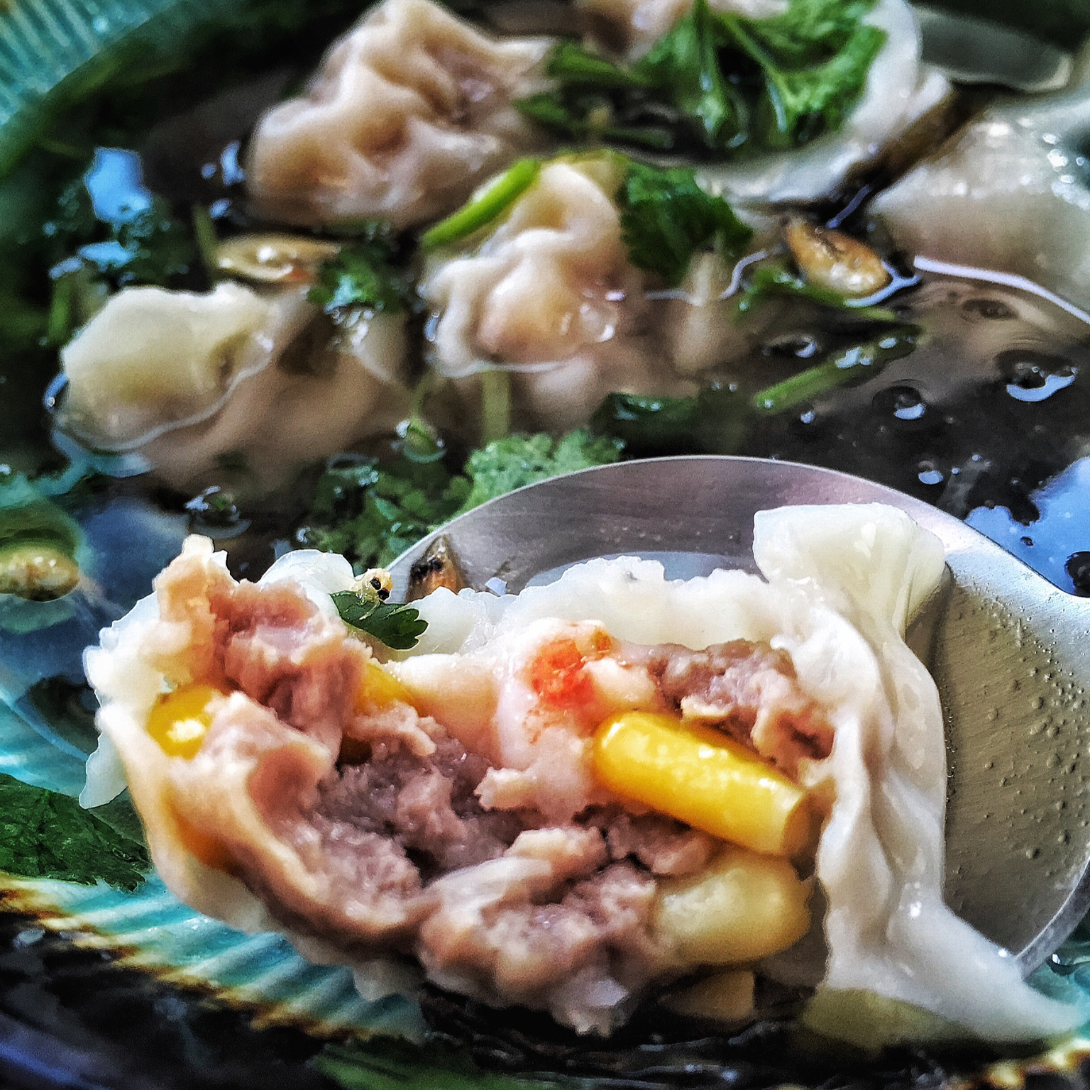 鲜肉虾仁玉米馄饨