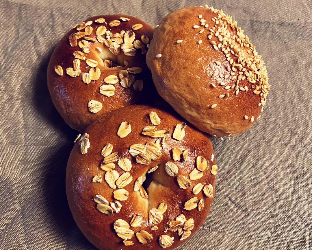 Overnight New York Style Bagel冷藏发酵纽约贝果的做法