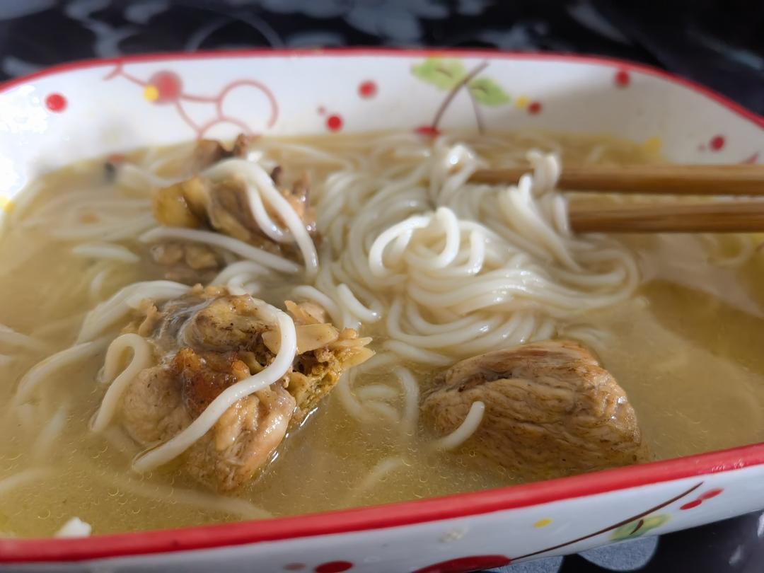 超美味快手鸡丝汤面