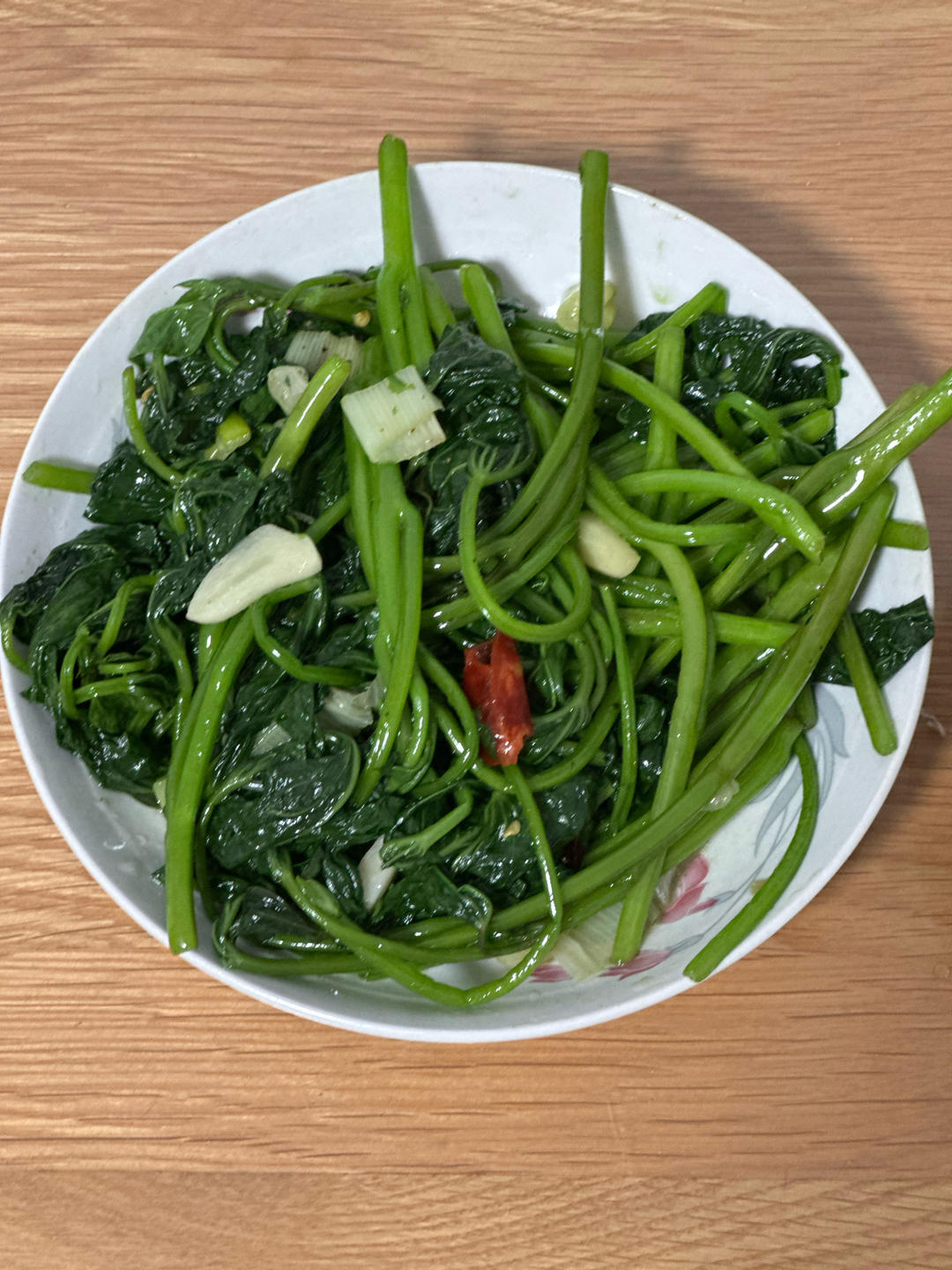 💥蒜蓉炒红薯叶