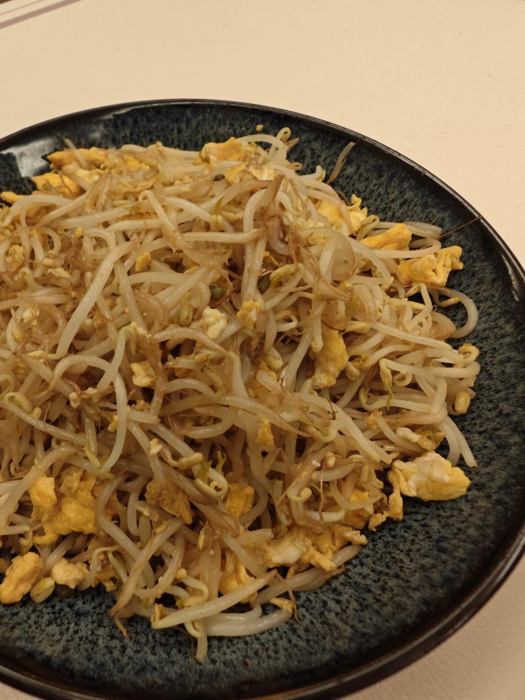 豆芽炒蛋
