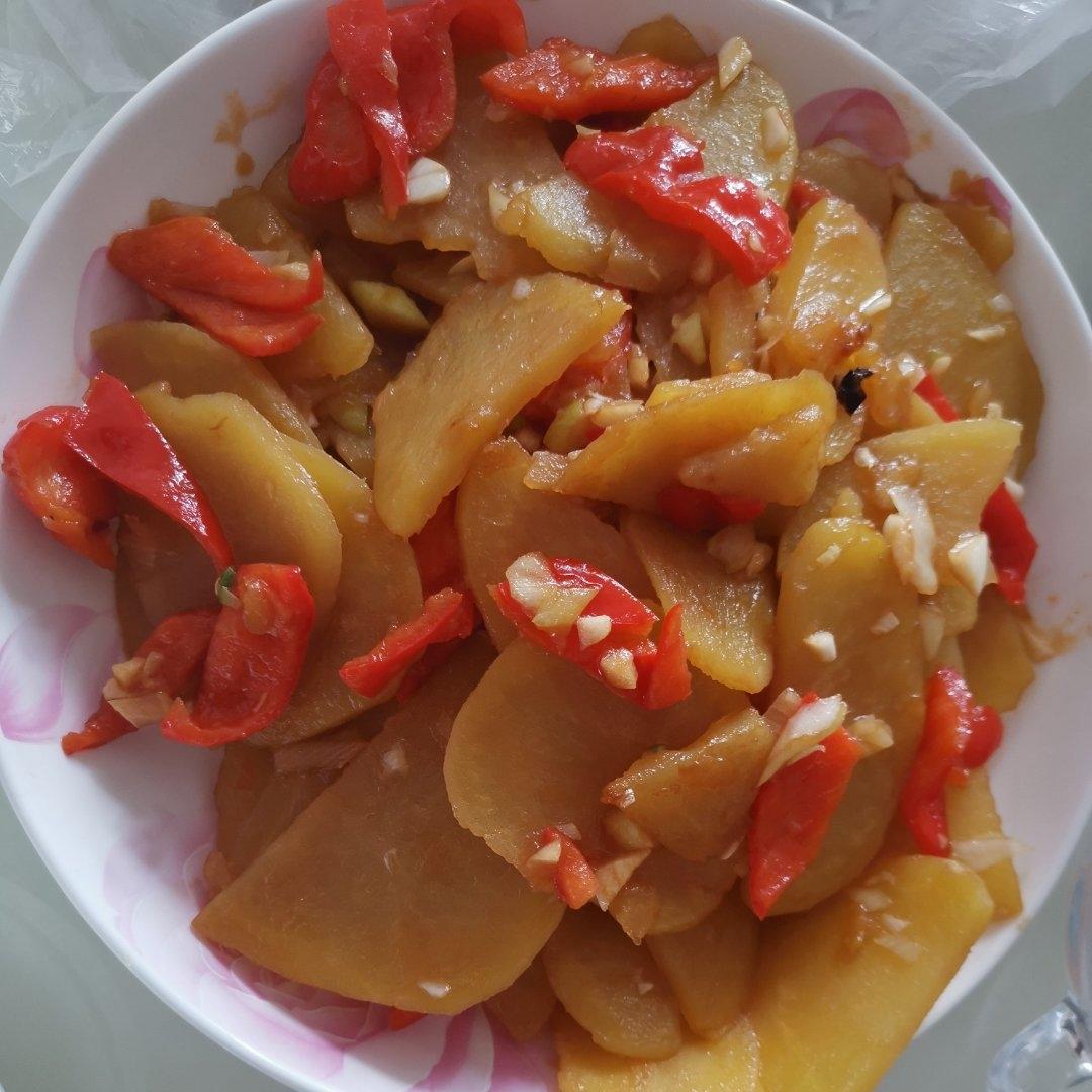 家常炒土豆片
