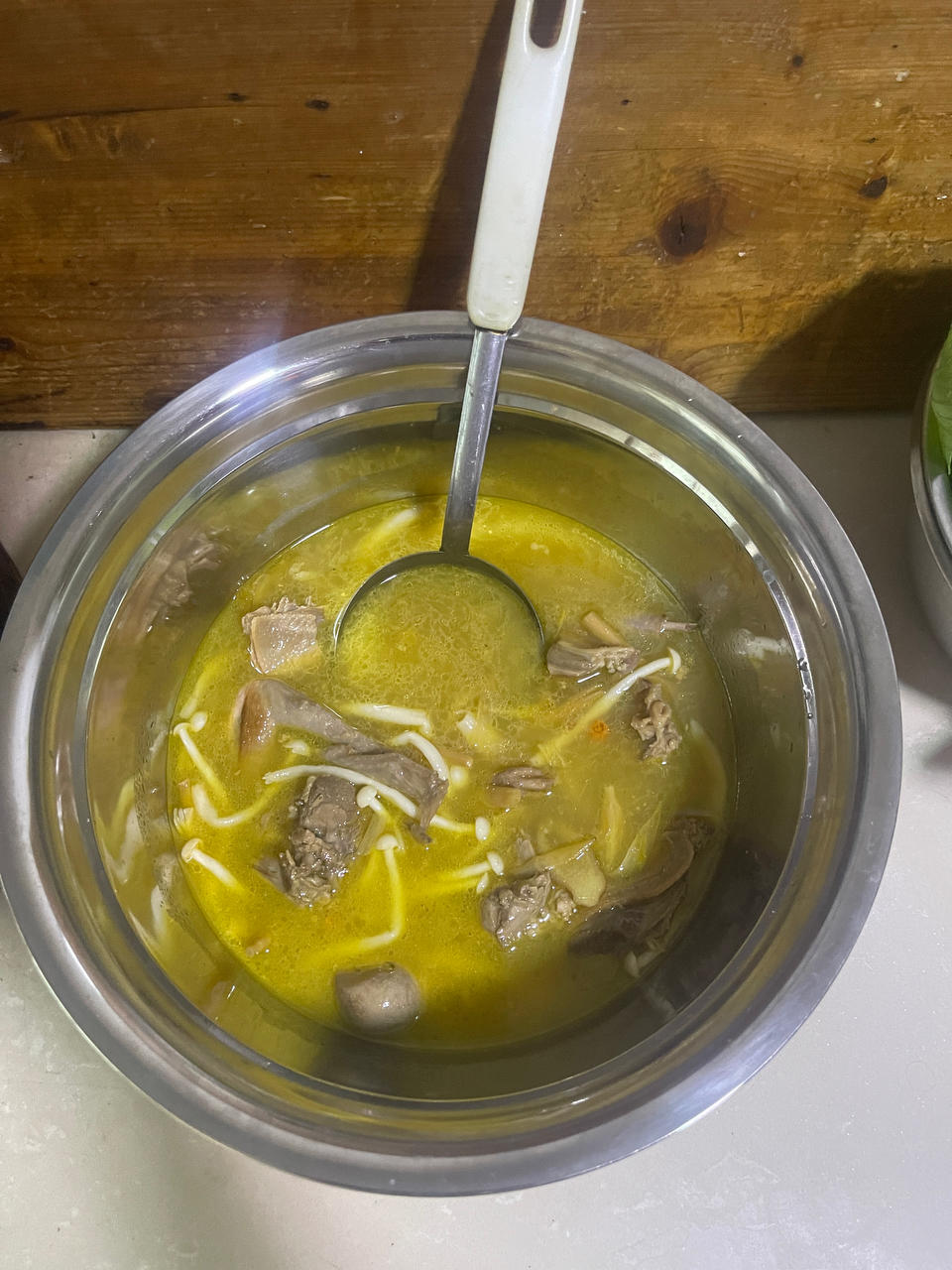 鸽子汤面