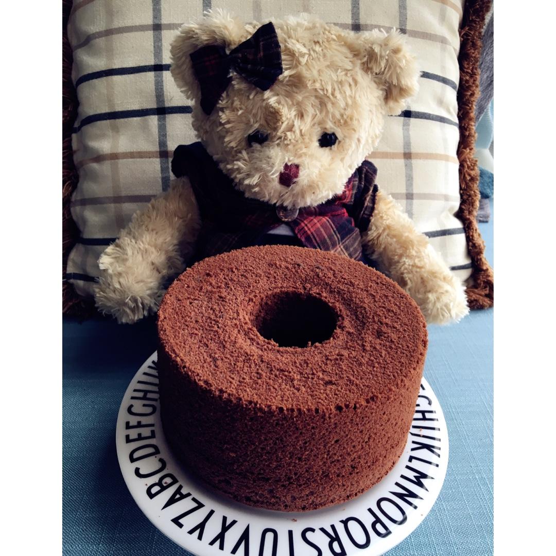 超级浓郁过瘾的巧克力可可戚风