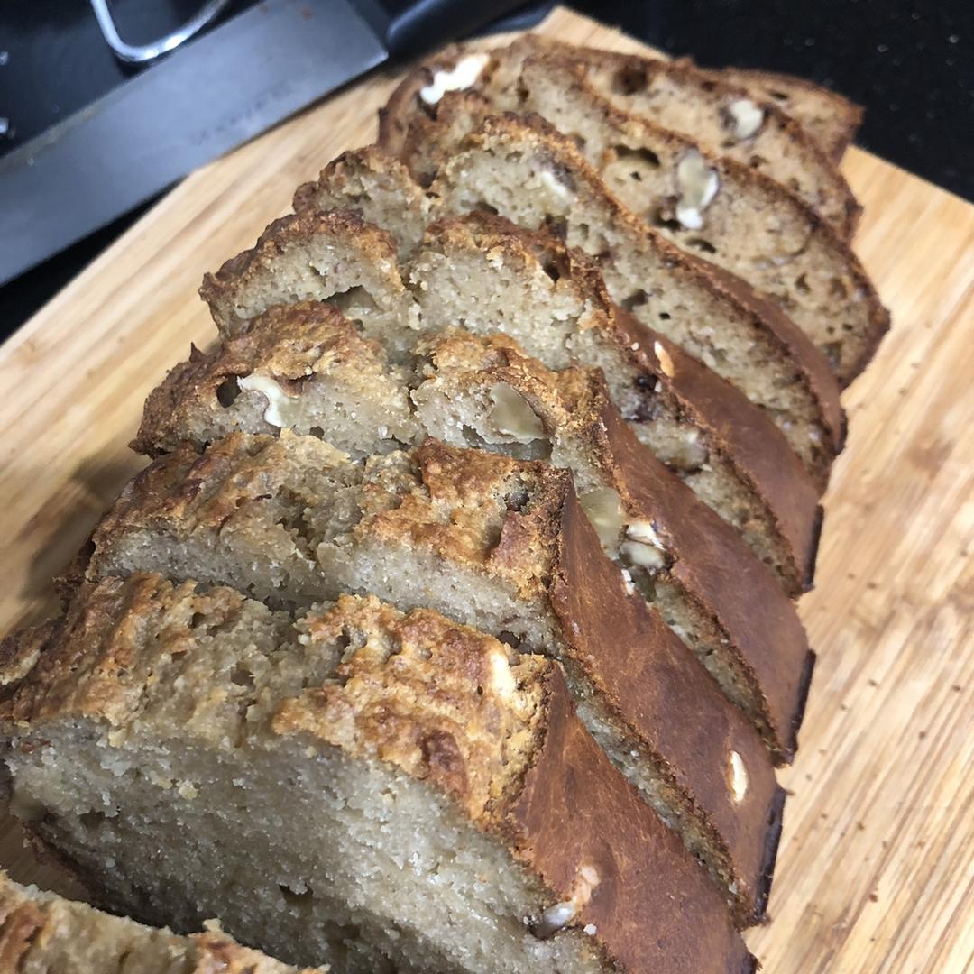 星巴克香蕉核桃蛋糕（Banana loaf）