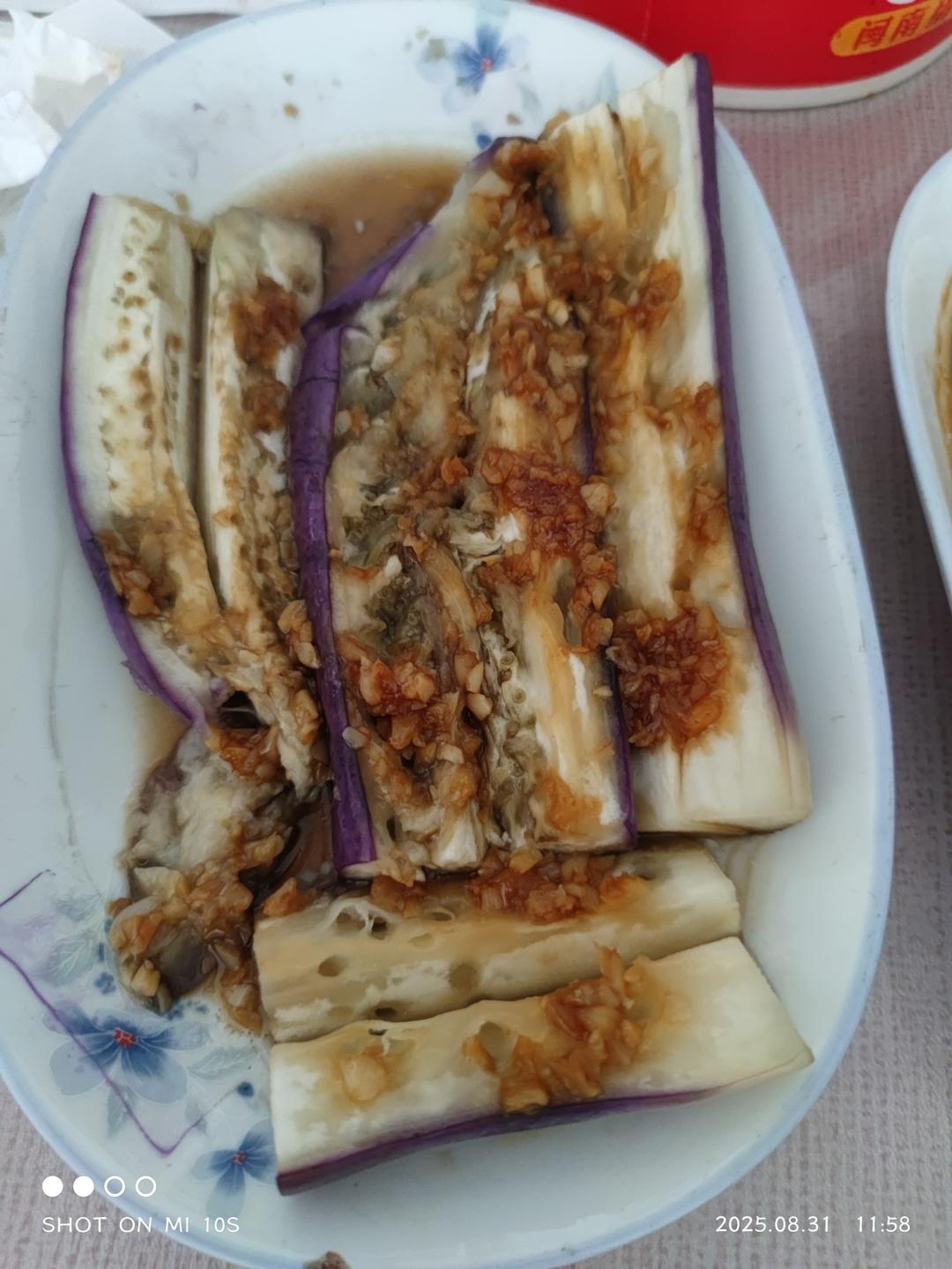 蒜蓉蒸茄子